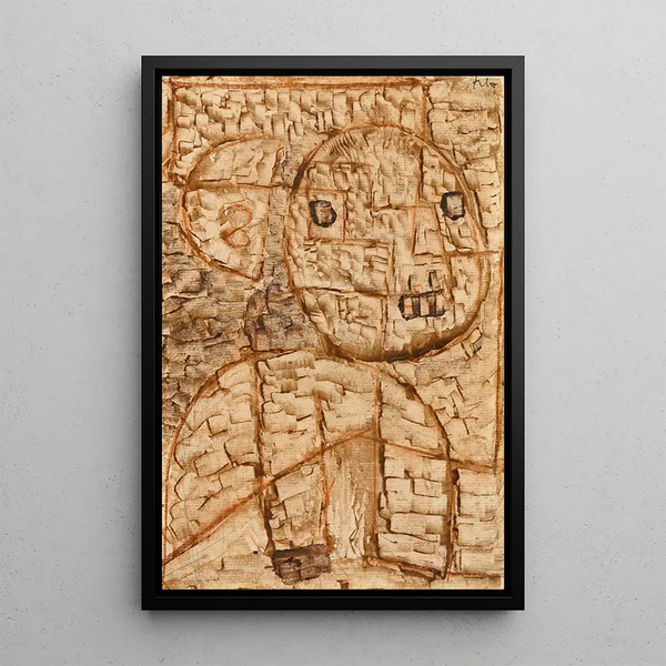 Hrender - Paul Klee — inramlat konstverk på väggen