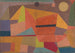 glädjefullt bergslandskap - Paul Klee — vy av konstverket