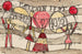 Fête des Lanternes Bauhaus - Paul Klee — vy av konstverket