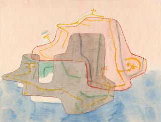 Mythe d'une île - Paul Klee — vy av konstverket