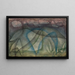Regn dag - Paul Klee — inramlat konstverk på väggen