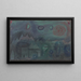 Signes dans le ciel - Paul Klee — inramlat konstverk på väggen
