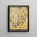 Conte de la Hoffmann - Paul Klee — inramlat konstverk på väggen