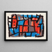 Längd: 50 cm x Höjd: 70 cm - Paul Klee — inramlat konstverk på väggen