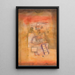 Trädets kultur - Paul Klee — inramlat konstverk på väggen