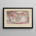 S'éveillera - Paul Klee — inramlat konstverk på väggen