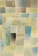 det första huset i ett bostadsområde - Paul Klee — vy av konstverket