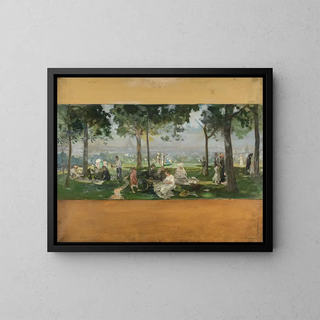 Paul Lon Felix Schmitt - Vue de Paris depuis Vanves.webp