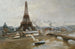 La tour Eiffel et le Champ-de-Mars - Paul Louis Delance — vy av konstverket