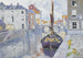 Le Petit Canal - Paul Mathieu — vy av konstverket