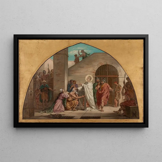Paul Nanteuil - Saint Laurent gurissant les aveugles dans sa prison.webp