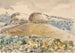 Landskap av Wittenham Clumps - Paul Nash — vy av konstverket
