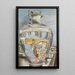Souvenir de Florence - Paul Nash — inramlat konstverk på väggen