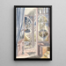 La porte d'un jardin - Paul Nash — inramlat konstverk på väggen