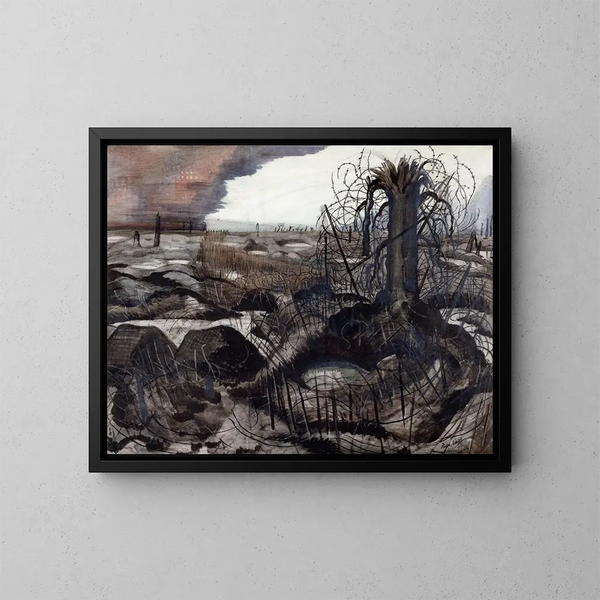Fil - Paul Nash — inramlat konstverk på väggen