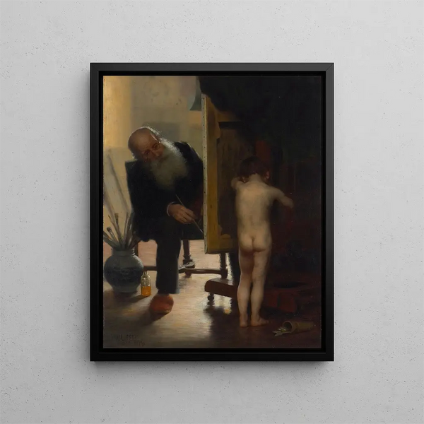 Paul Peel - The Tired Model.webp