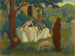 La tentation de saint Antoine - Paul Ranson — vy av konstverket