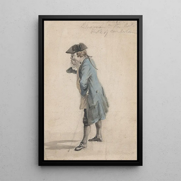 Edward Mason - Paul Sandby — inramlat konstverk på väggen