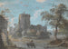 L'Entrée du château de Chepstow - Paul Sandby — vy av konstverket