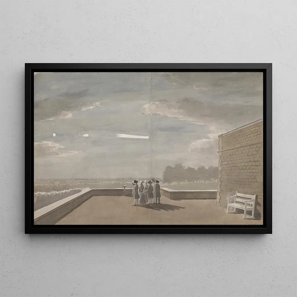 Paul Sandby - The Meteor of August 18 1783 as seen from the East Angle of the North Terrace Windsor Castle.webp