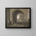 La porte de la tour au château de Windsor - Paul Sandby — inramlat konstverk på väggen