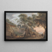 Vue à Charlton Kent - Paul Sandby — inramlat konstverk på väggen