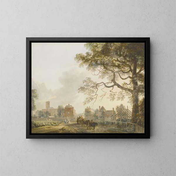 Woolwich - Paul Sandby — inramlat konstverk på väggen