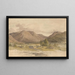 Vue de Side Farm Patterdale - Paul Sandby Munn — inramlat konstverk på väggen