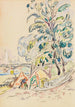 På Seine i Paris - Paul Signac — vy av konstverket
