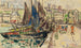 Audierne - Paul Signac — vy av konstverket