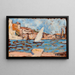 Collioure La Tartane - Paul Signac — inramlat konstverk på väggen