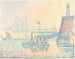 Kvällen - Paul Signac — vy av konstverket