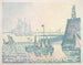 Kväll vid kajen i Vlissingen - Paul Signac — vy av konstverket