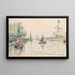 Honfleur - Paul Signac — inramlat konstverk på väggen