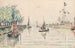 Honfleur - Paul Signac — vy av konstverket