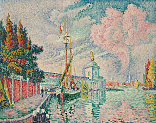 La Douane de Venise - Paul Signac — vy av konstverket