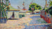 La Fête des dernières - Paul Signac — vy av konstverket