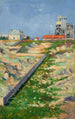 Sacré-Cœur-kranverket - Paul Signac — vy av konstverket
