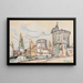 Le port de La Rochelle - Paul Signac — inramlat konstverk på väggen