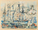 Marseille - Paul Signac — vy av konstverket