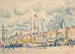 Marseille, le quai - Paul Signac — vy av konstverket