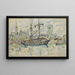 Paimpol - Paul Signac — inramlat konstverk på väggen