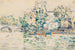 Paris, Seine vid Pont Royal - Paul Signac — vy av konstverket