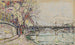 Pont des Arts - Paul Signac — vy av konstverket