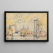 Port de La Rochelle - Paul Signac — inramlat konstverk på väggen