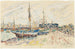 Les Sables-d'Olonne - Paul Signac — vy av konstverket