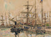 Saint-Malo, les Terreneuvas - Paul Signac — vy av konstverket
