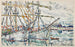 Saint-Malo les terre-neuvas - Paul Signac — vy av konstverket