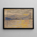 Saint-Tropez Le Port - Paul Signac — inramlat konstverk på väggen