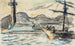 Saint-Tropez Le phare et la jetée - Paul Signac — vy av konstverket